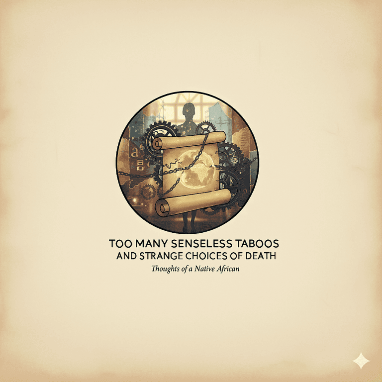 Too Many Senseless Taboos